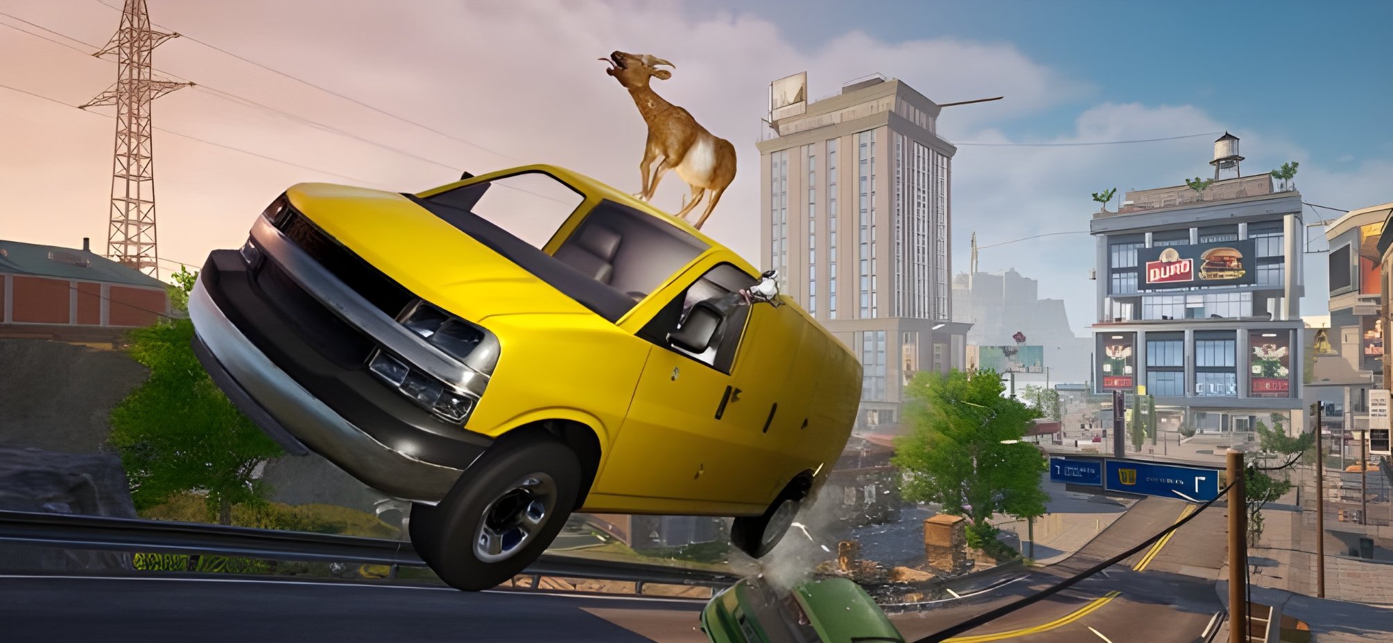 Goat simulator 3 iPhone gameplay