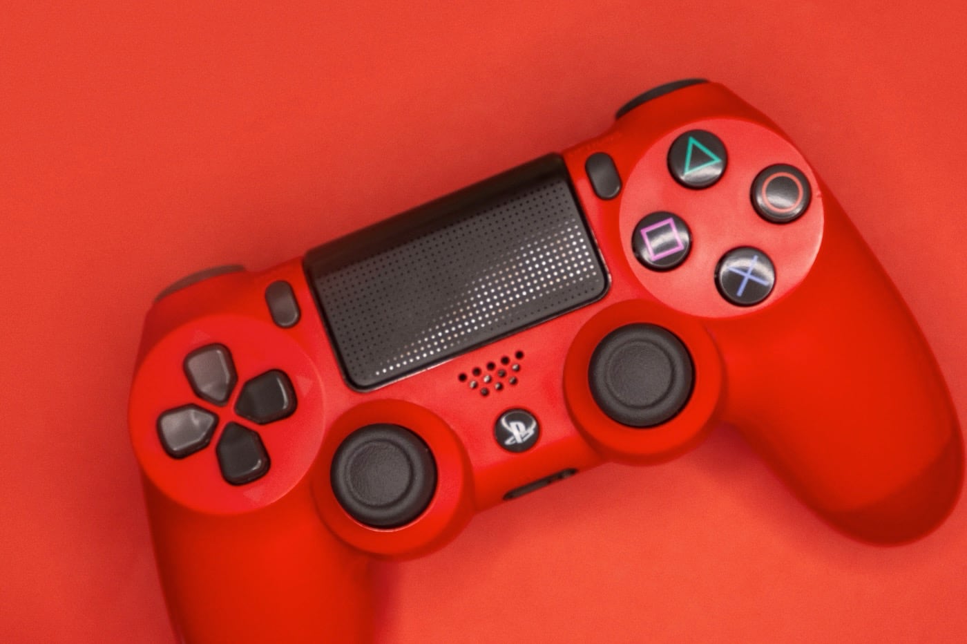 Manette Sony PlayStation rouge