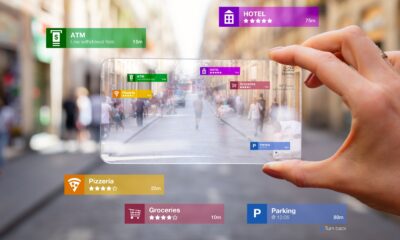 Realite augmente naviguation intinéraire map