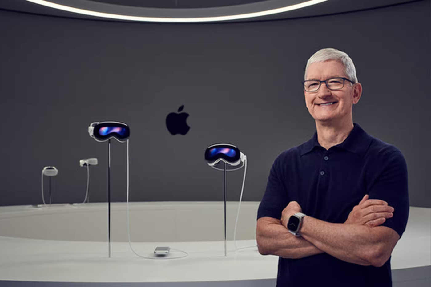 Tim cook vision pro