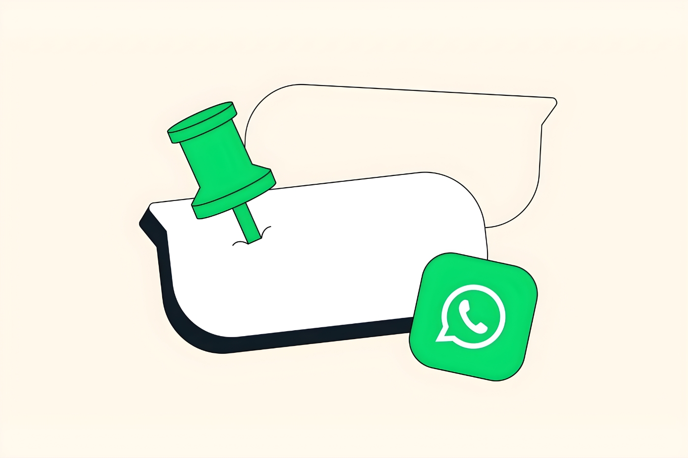Whatsapp messages de groupe épinglés