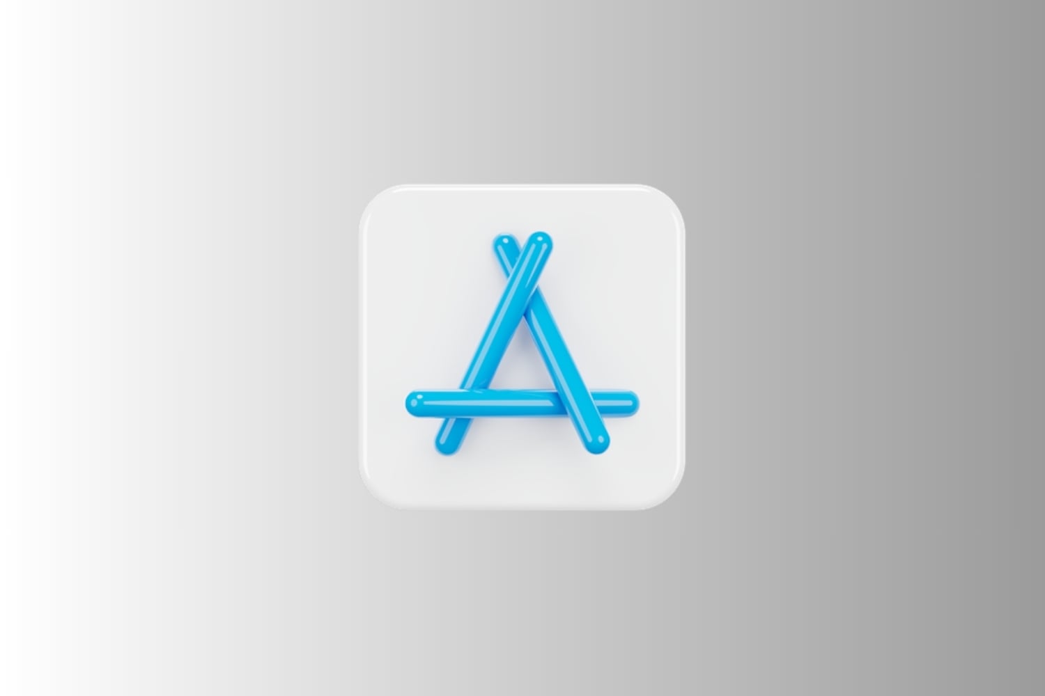 App store logo 3D par iphon.fr