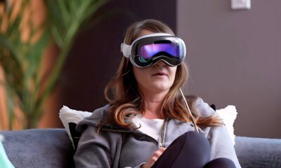 Apple Vision Pro porté