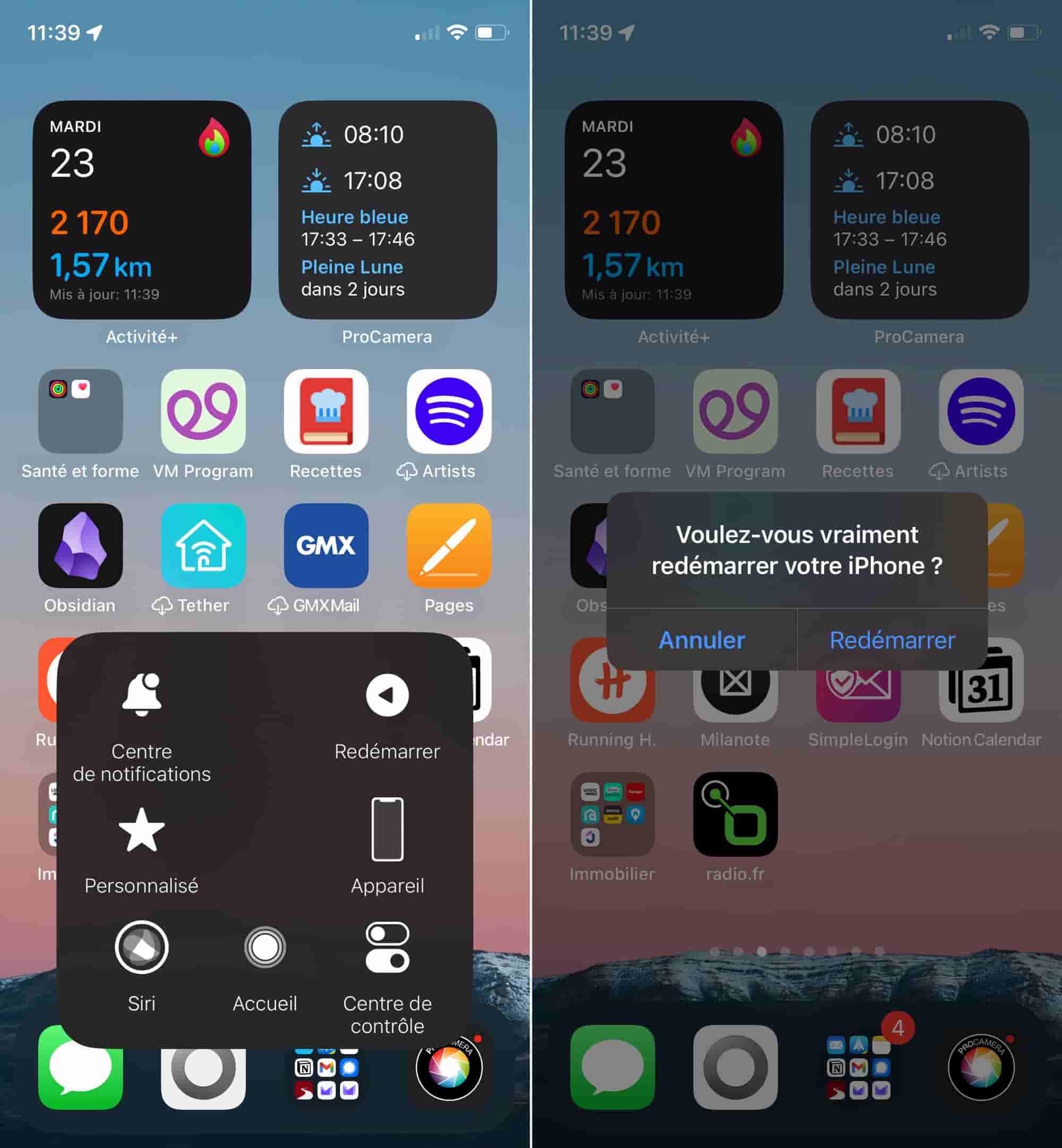 Assistive Touch iPhone démonstration