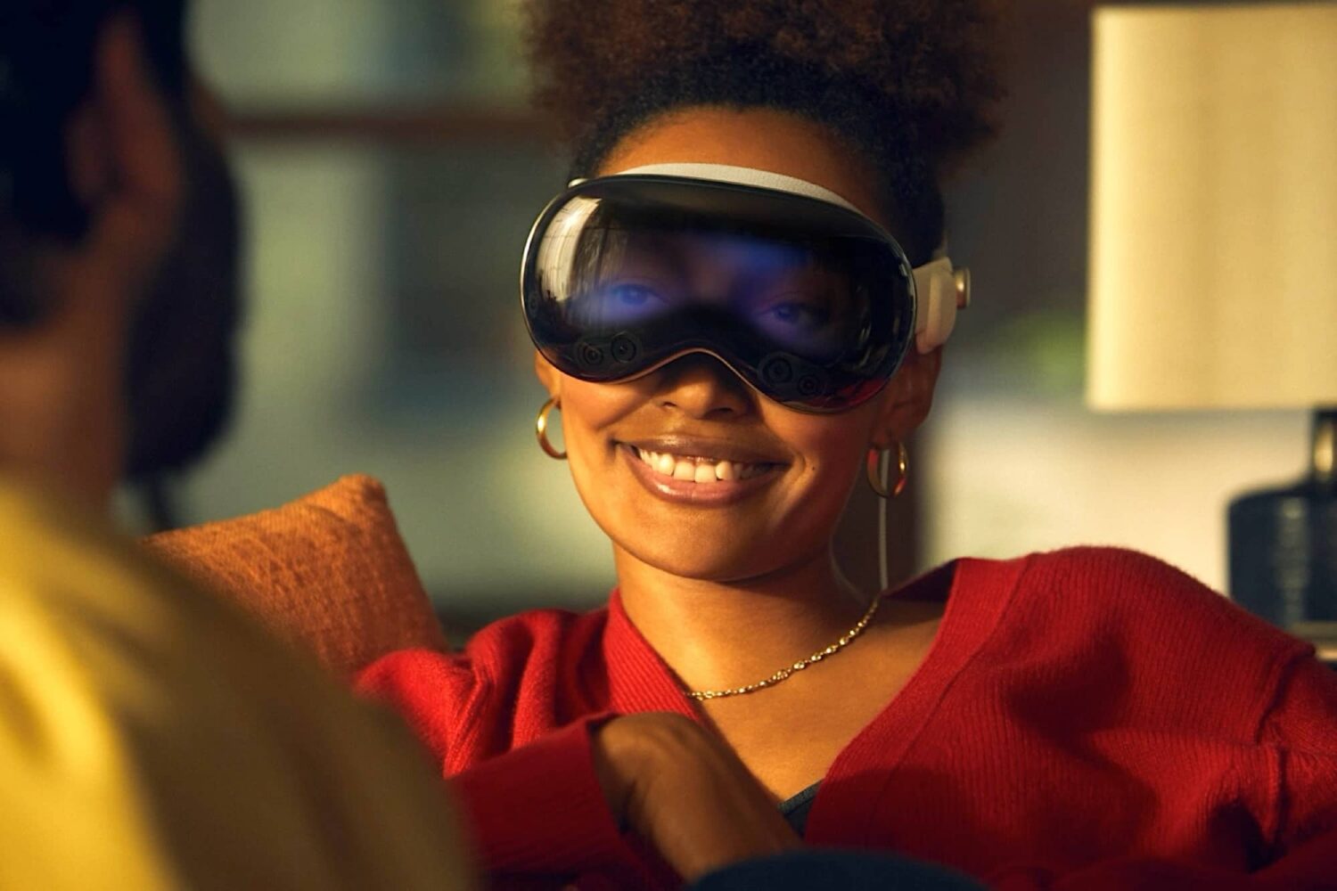 Apple Vision Pro yeux visibles