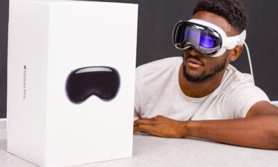 Déballage apple vision pro