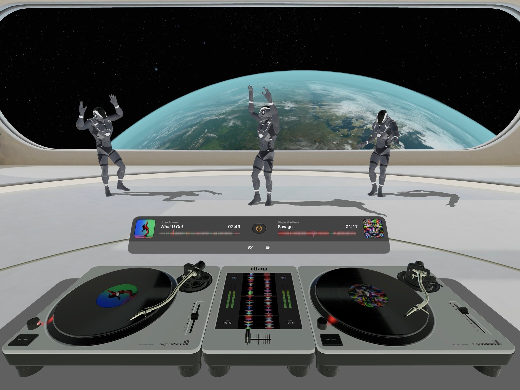 App Djay VisionOS