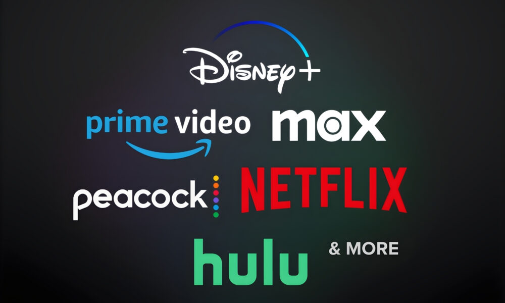Logo des différentes plateformes de streaming