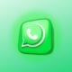 Whatsapp logo 3d crédit