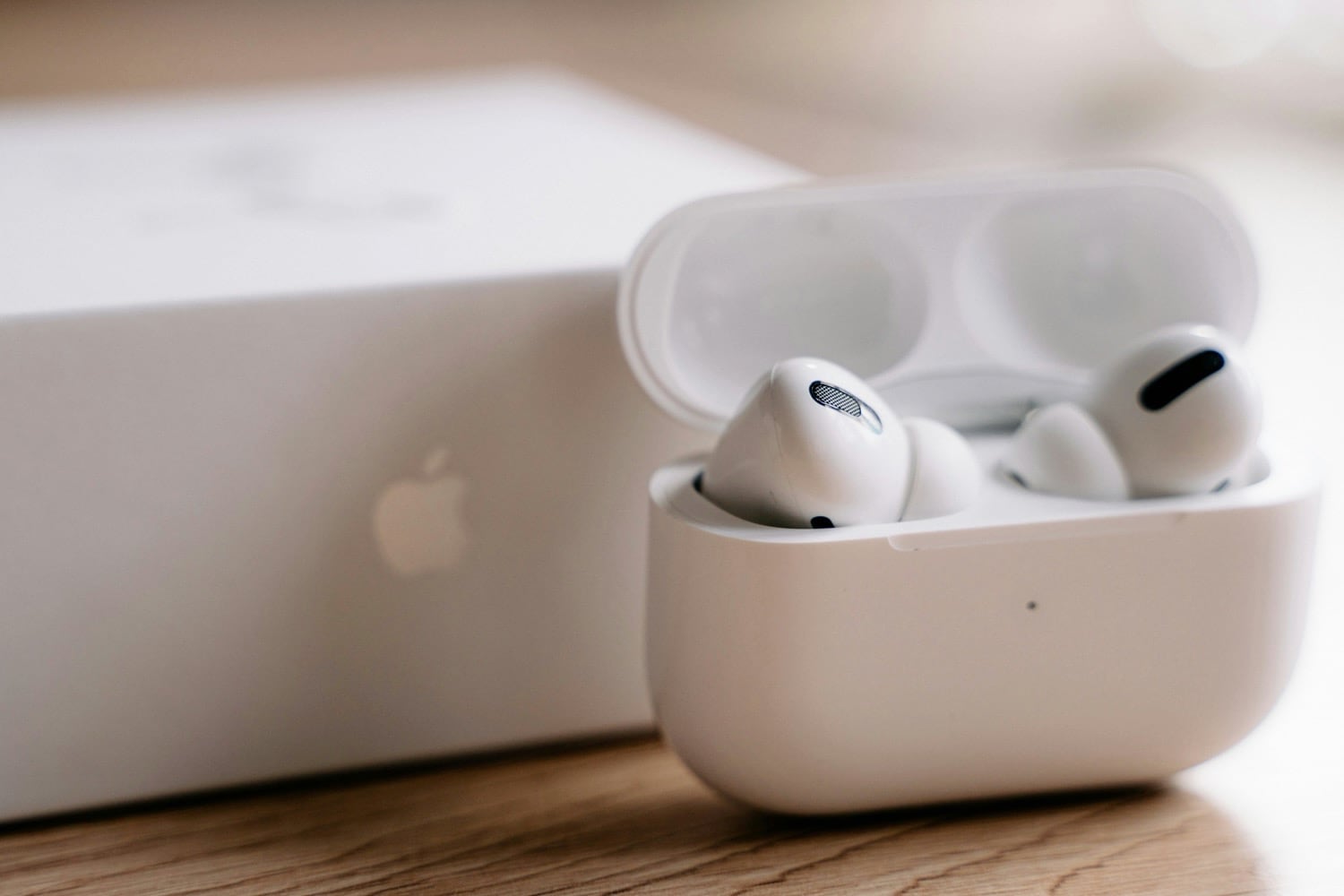 AirPods Pro, boîte et boîtier