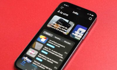 App i-nfo.fr sur iPhone