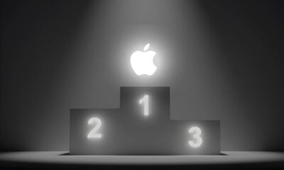 Apple podium classement prix récompense awards