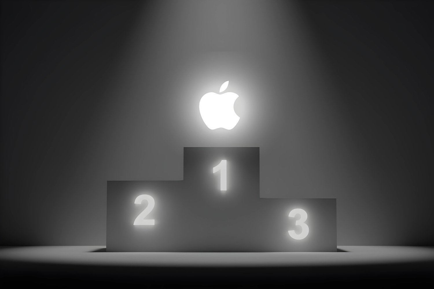 Apple podium classement prix récompense awards