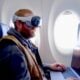 Apple Vision Pro en avion