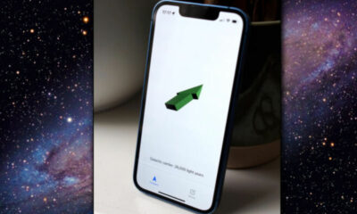 Application iPhone galaxie ciel