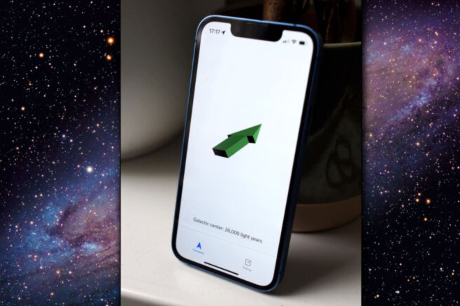 Application iPhone galaxie ciel