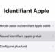Identifiant apple iPhone