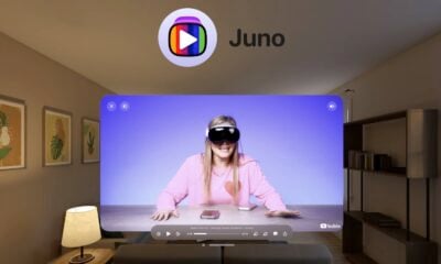 Juno for YouTube visionOS