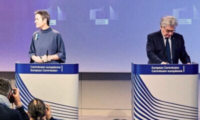Breton verstapen ue comission union commissaire européene dma dsa europe