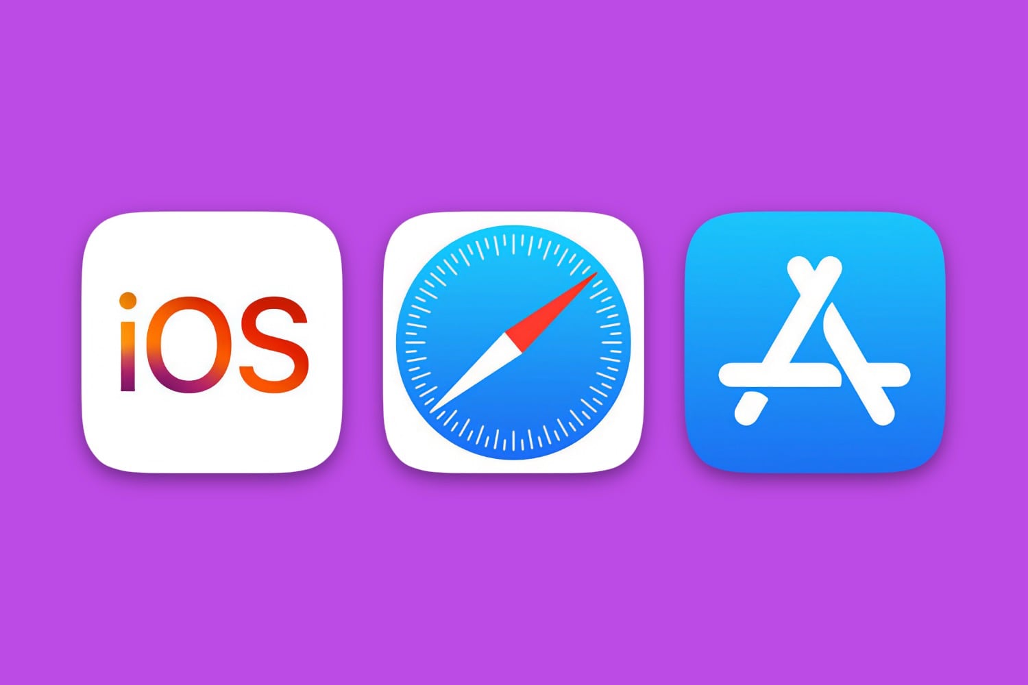 iOS, Safari et App Store