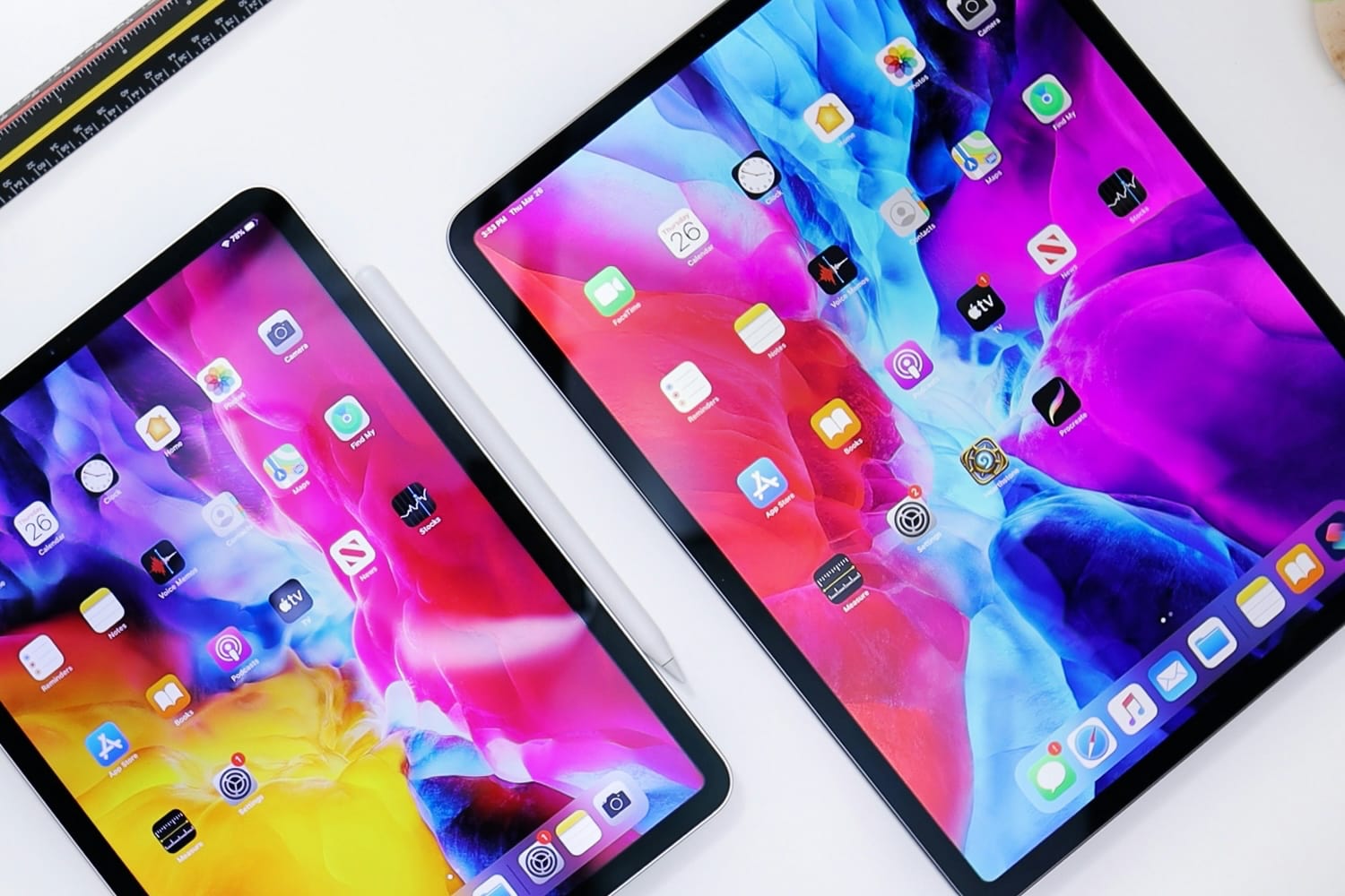 iPad grand et petit modèle