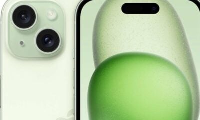 IPhone 15 vert