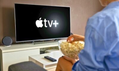 Apple tv+ apple tv streaming films série pop corn canapé