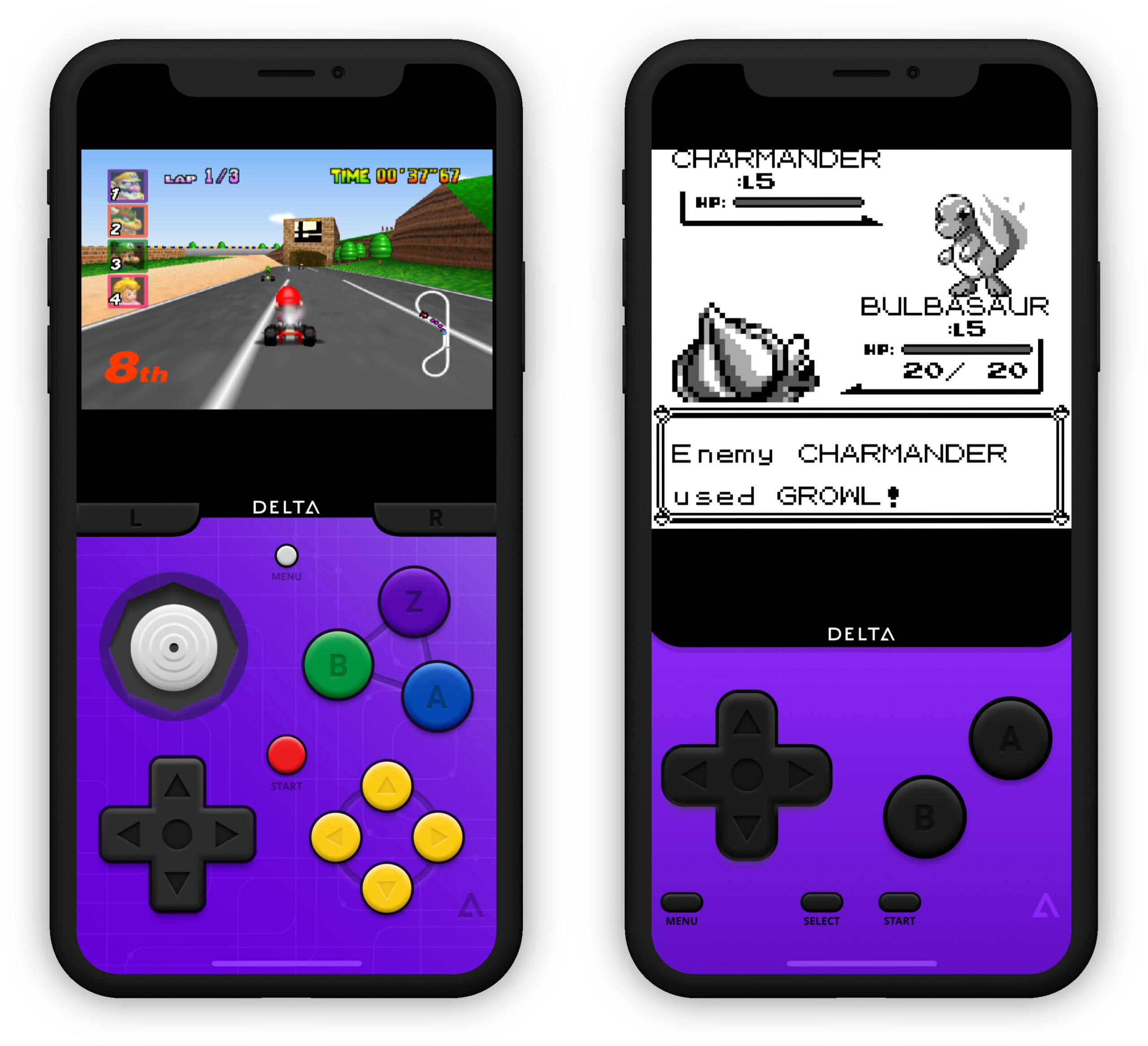Émulateur Delta Pokémon Mario Kart 64