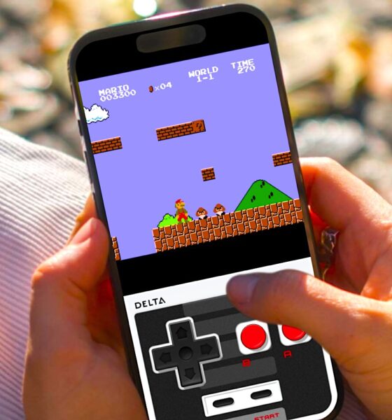 Mario sur Game Boy dans Delta sur iPhone