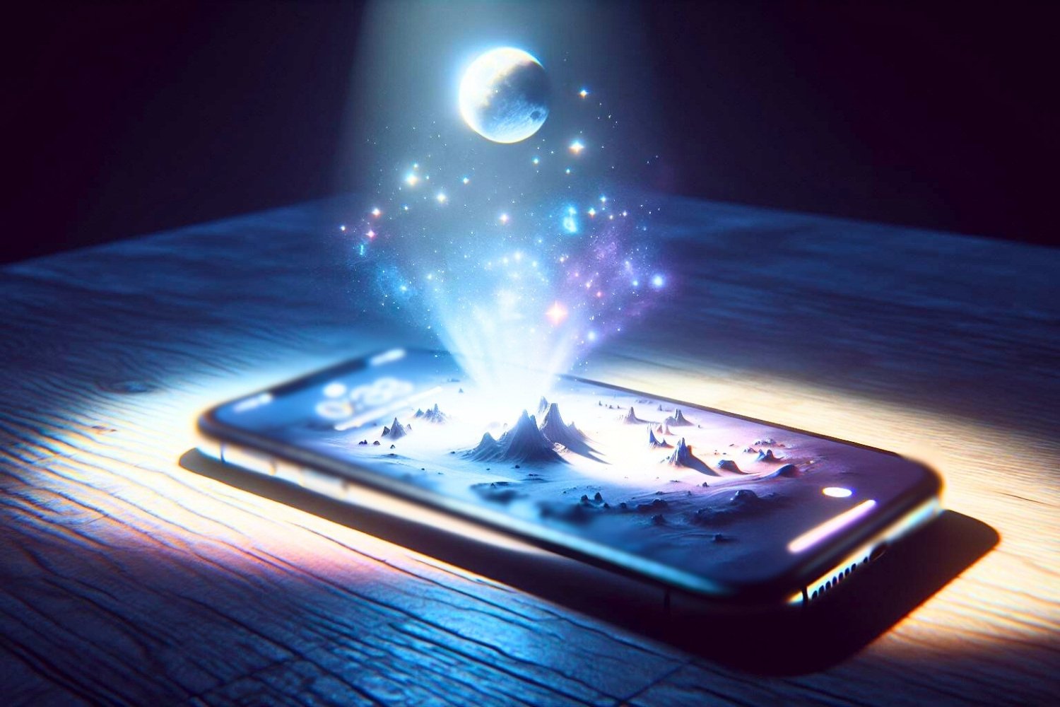 iPhone hologramme
