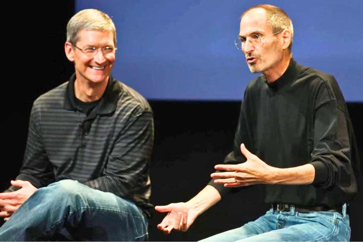 Steve jobs tim cook