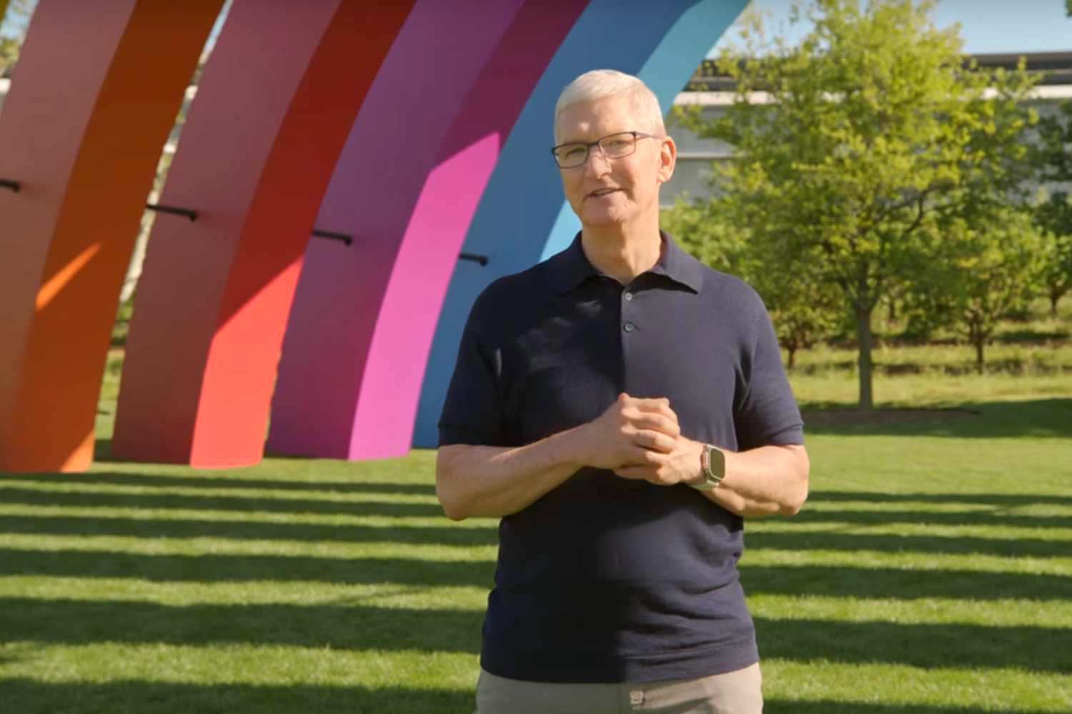 Tim cook apple park