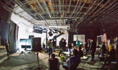 Acteurs actrices tournage film cinema production studio