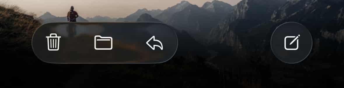 Apple Mail option supprimer