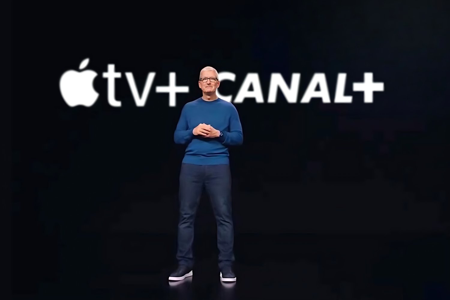Apple tv + canal + tim cook by iPhon.fr