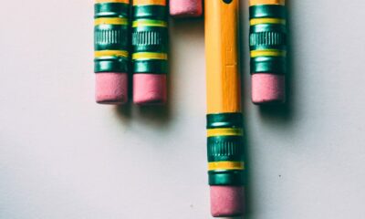 Crayon à papier gomme apple pencil stylet