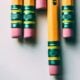 Crayon à papier gomme apple pencil stylet