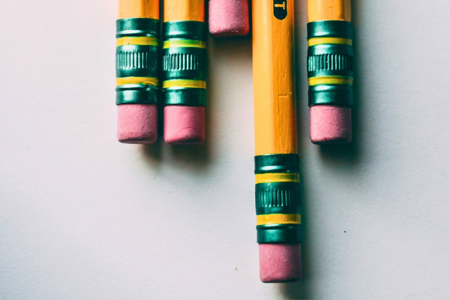 Crayon à papier gomme apple pencil stylet