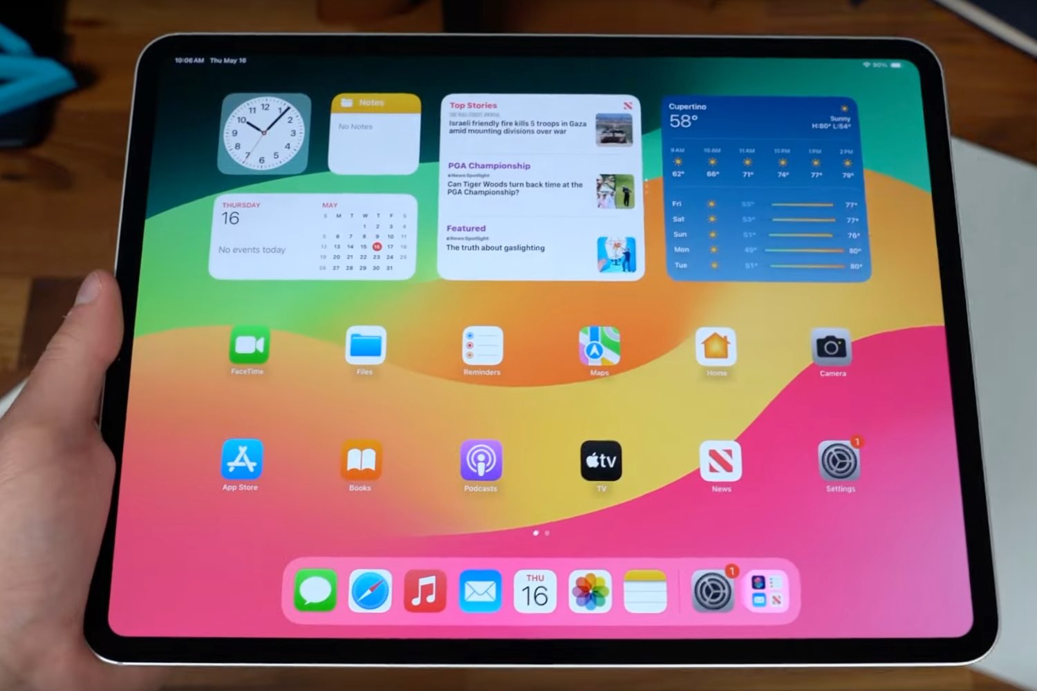 iPad pro ecran