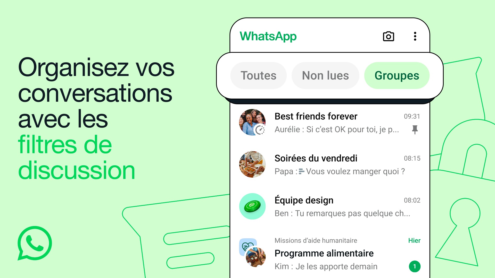 Whatsapp onglets