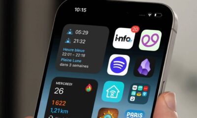 Grandes icônes écran accueil