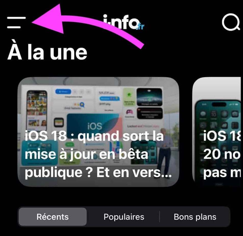 i-nfo.fr réglages compte