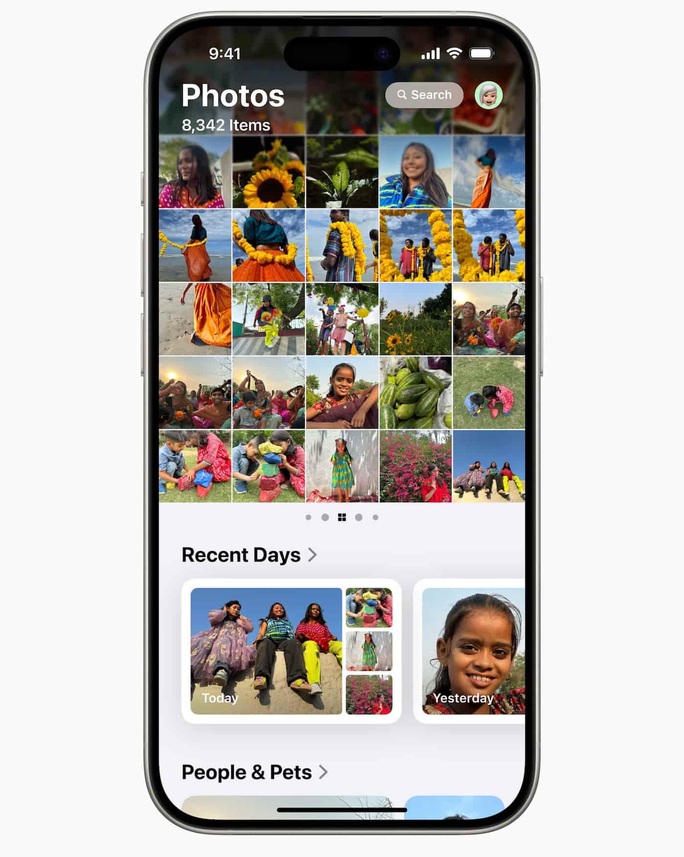 App Photos iOS 18