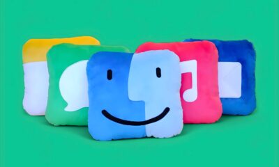 Oreillers coussins icônes apple