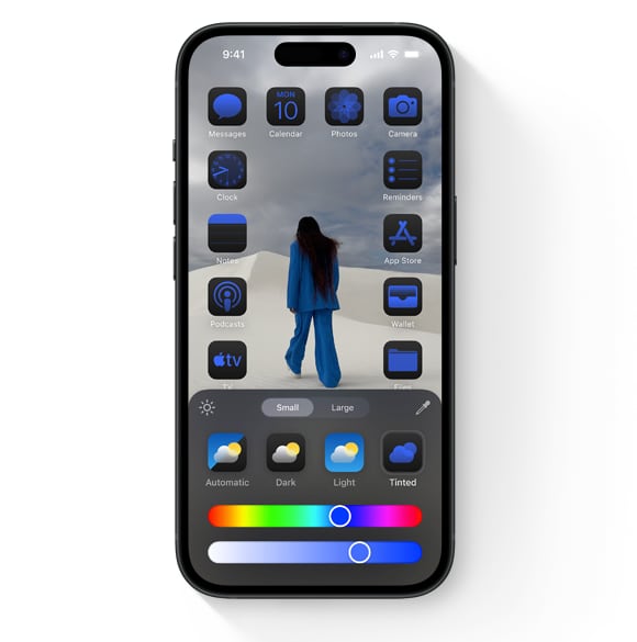 Personnalisation iOS 18 Écran d'accueil
