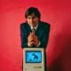 Steve jobs costume macintosh 1984