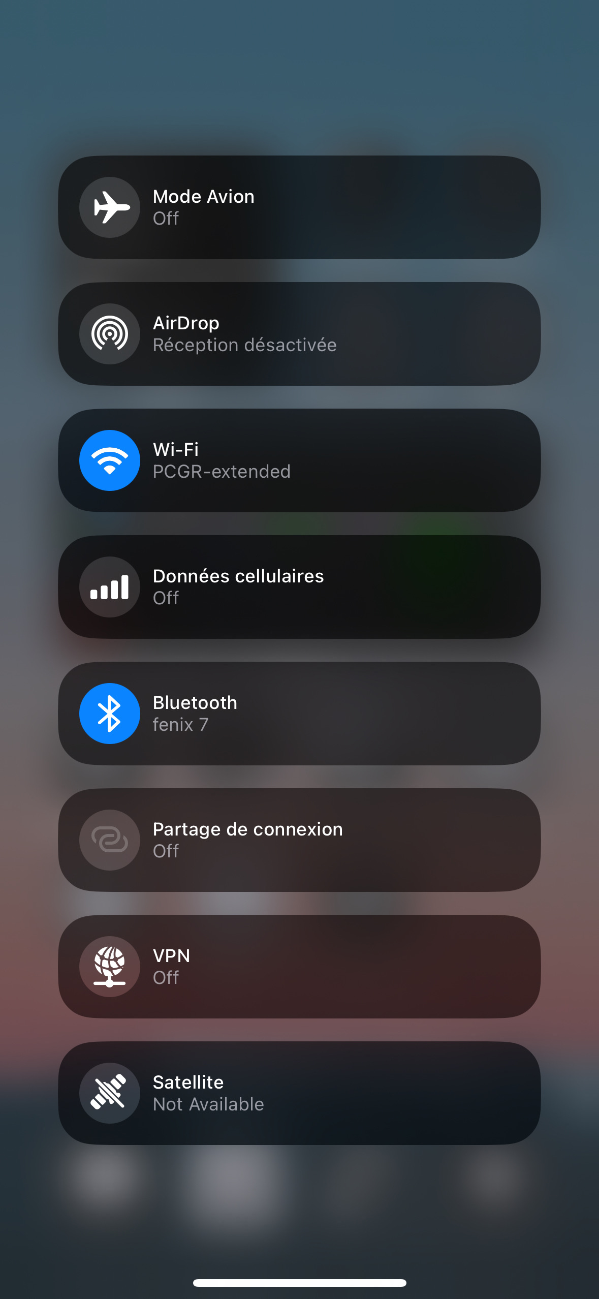VPN Centre de contrôle