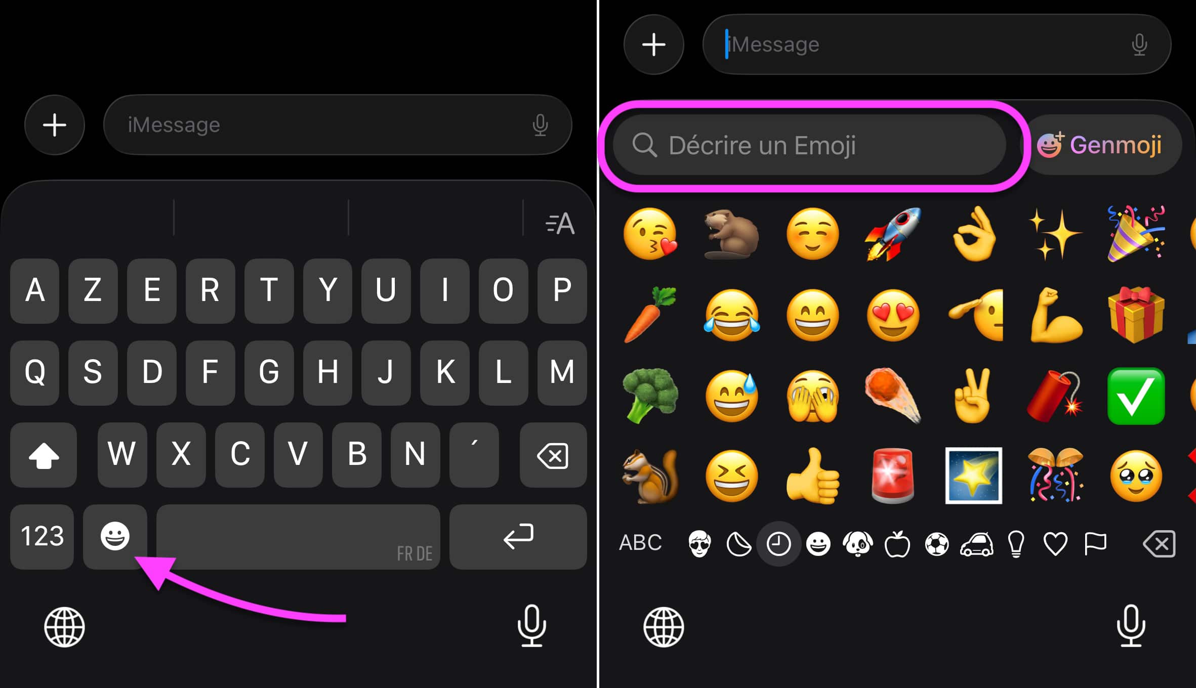 Clavier émojis