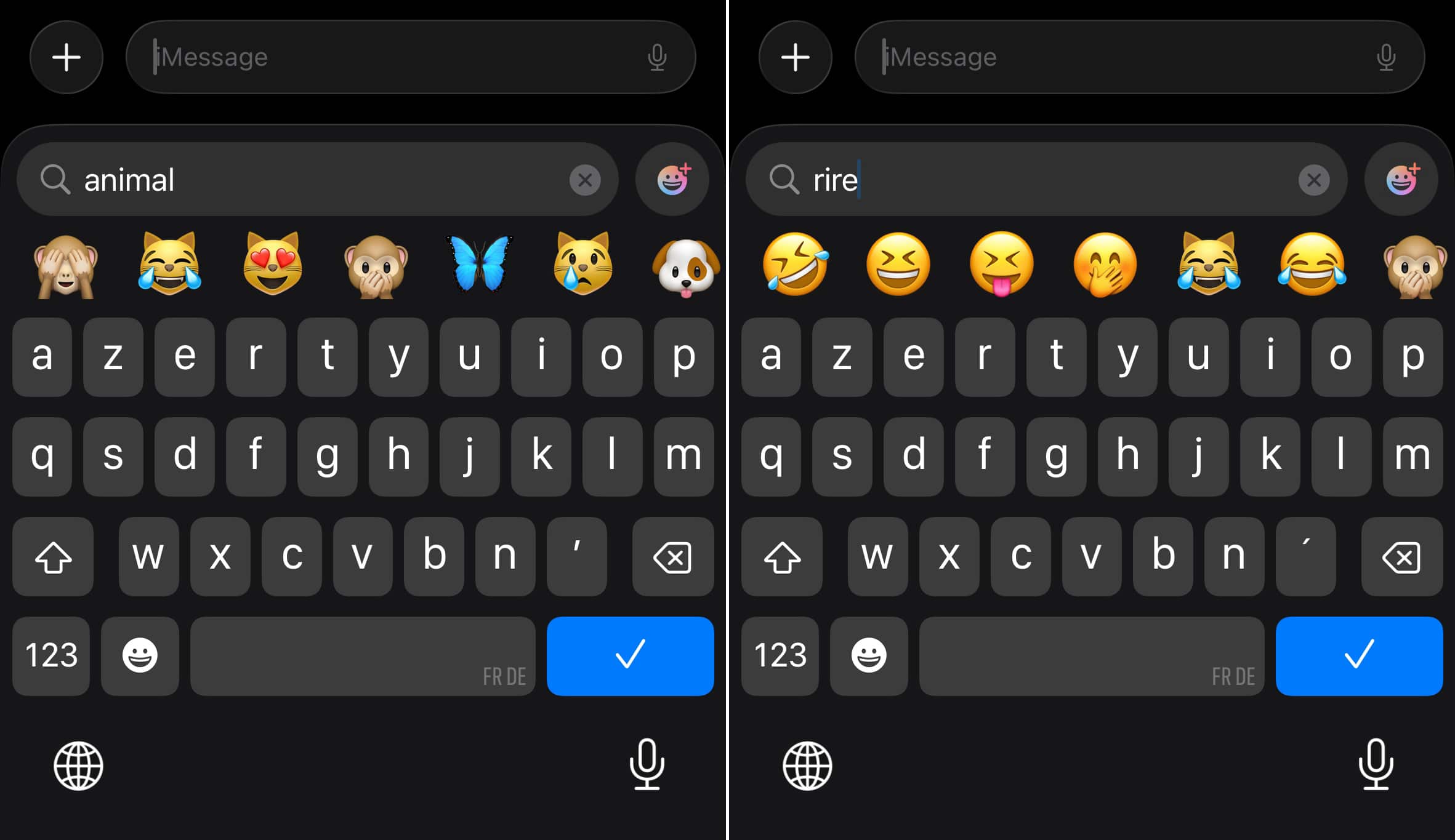 Smileys mots clés