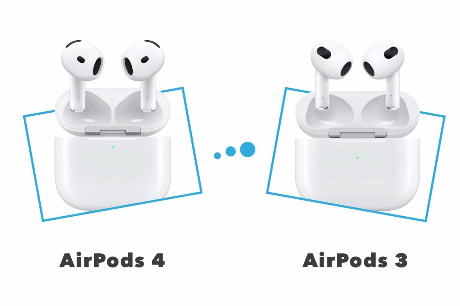 apple airpods 3 vs 4 size